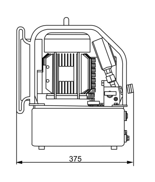 Design of ELECTRIC TORQUE WRENCH PUMP