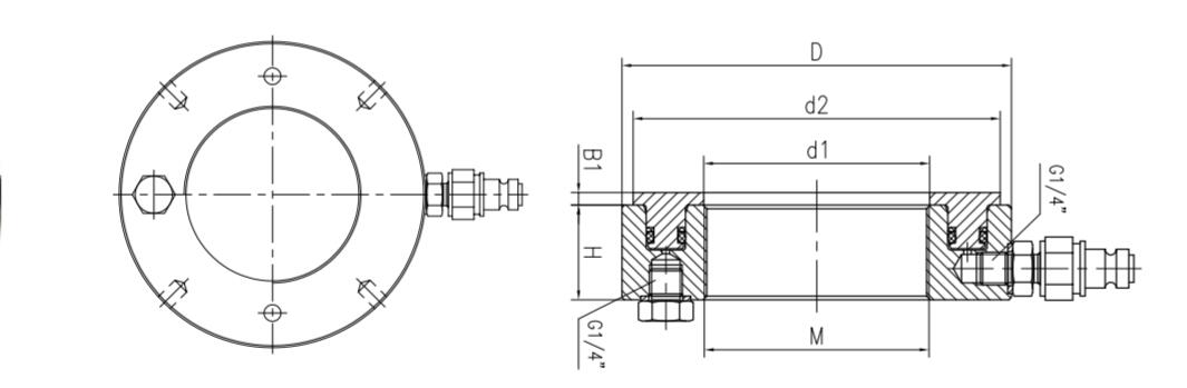 Design of BHNM SERIES HYDRAULIC NUTS