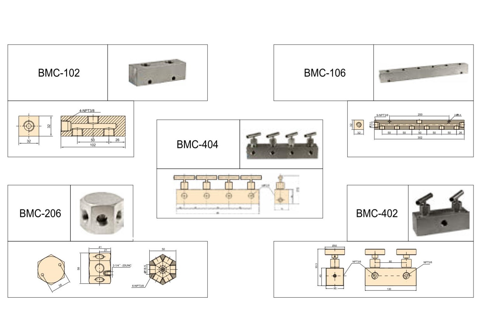 BMC SERIES MANIFOLD